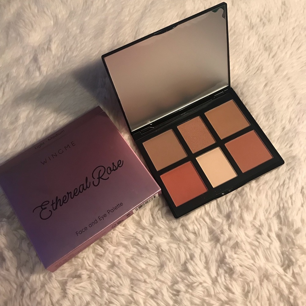 Ethereal Rose Face and Eye Palette - Warm Tones